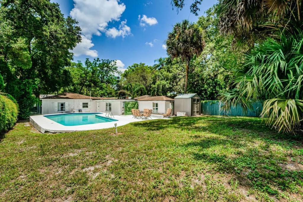 Beautiful Pool House In Old Seminole Heights! Tampa Exterior photo